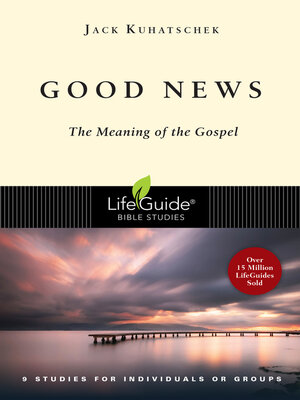 cover image of Good News: the Meaning of the Gospel